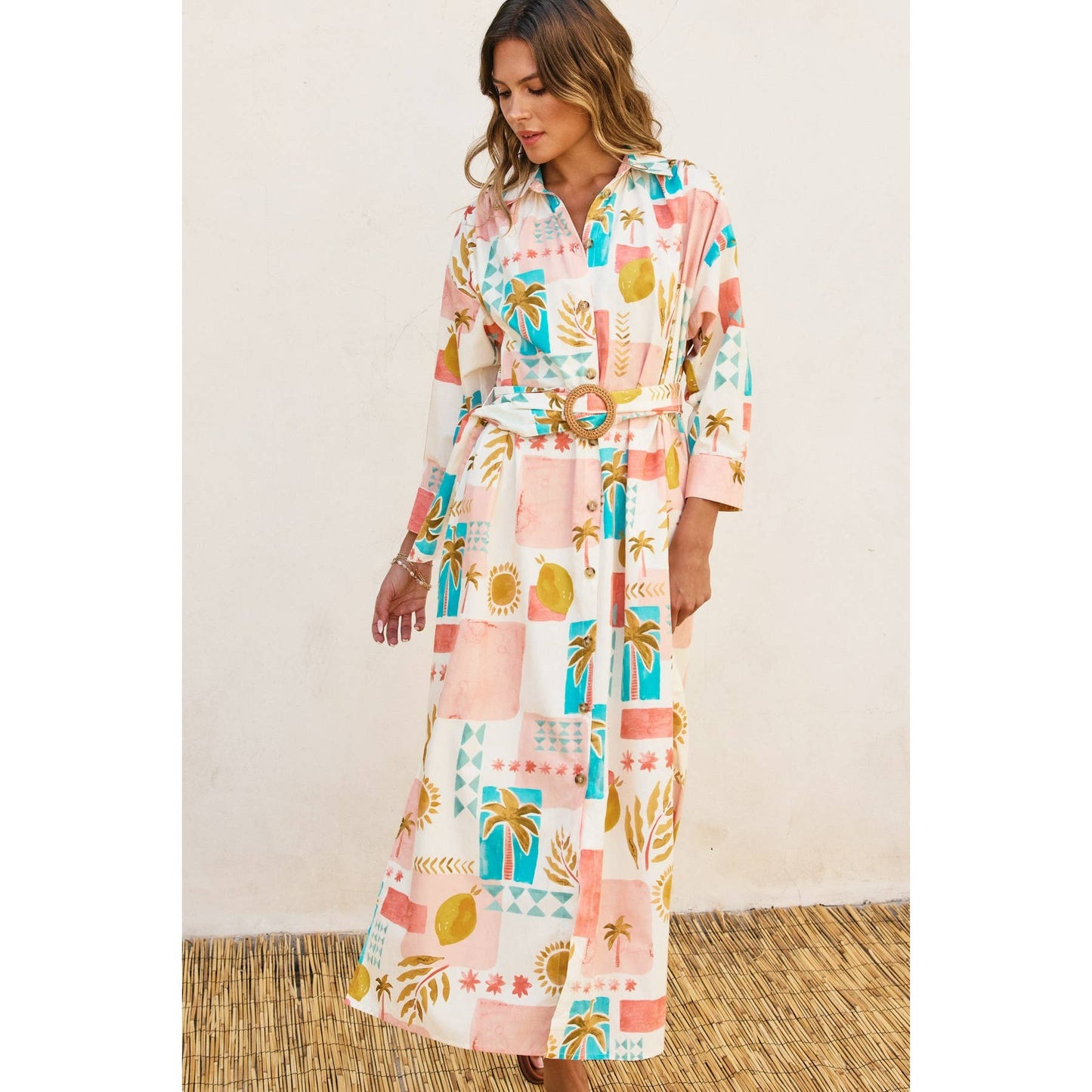Davina Moroccan Shirt Dress