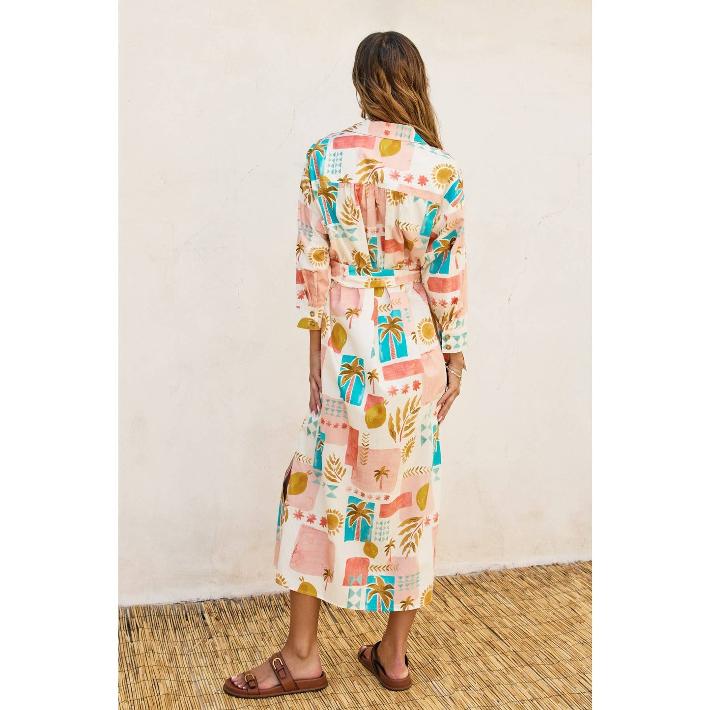 Davina Moroccan Shirt Dress