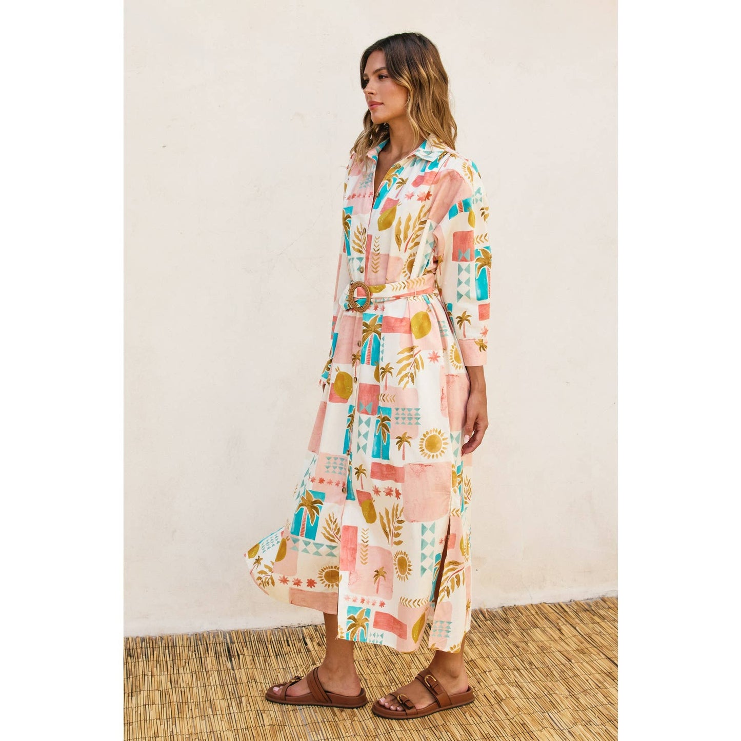 Davina Moroccan Shirt Dress