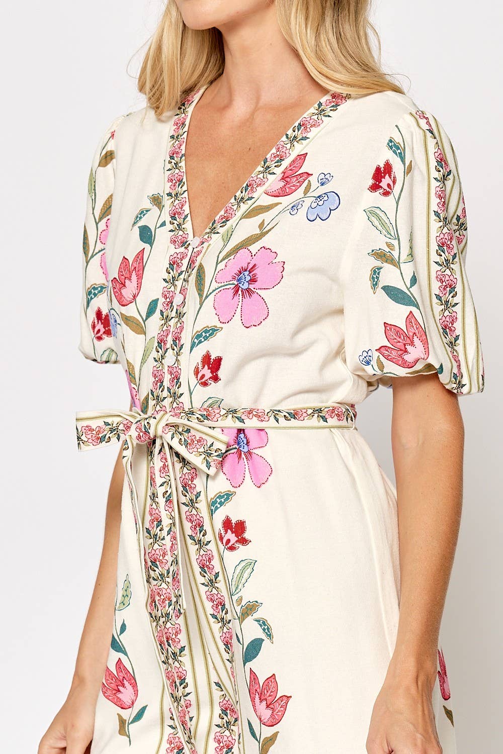 Allie Printed Romper