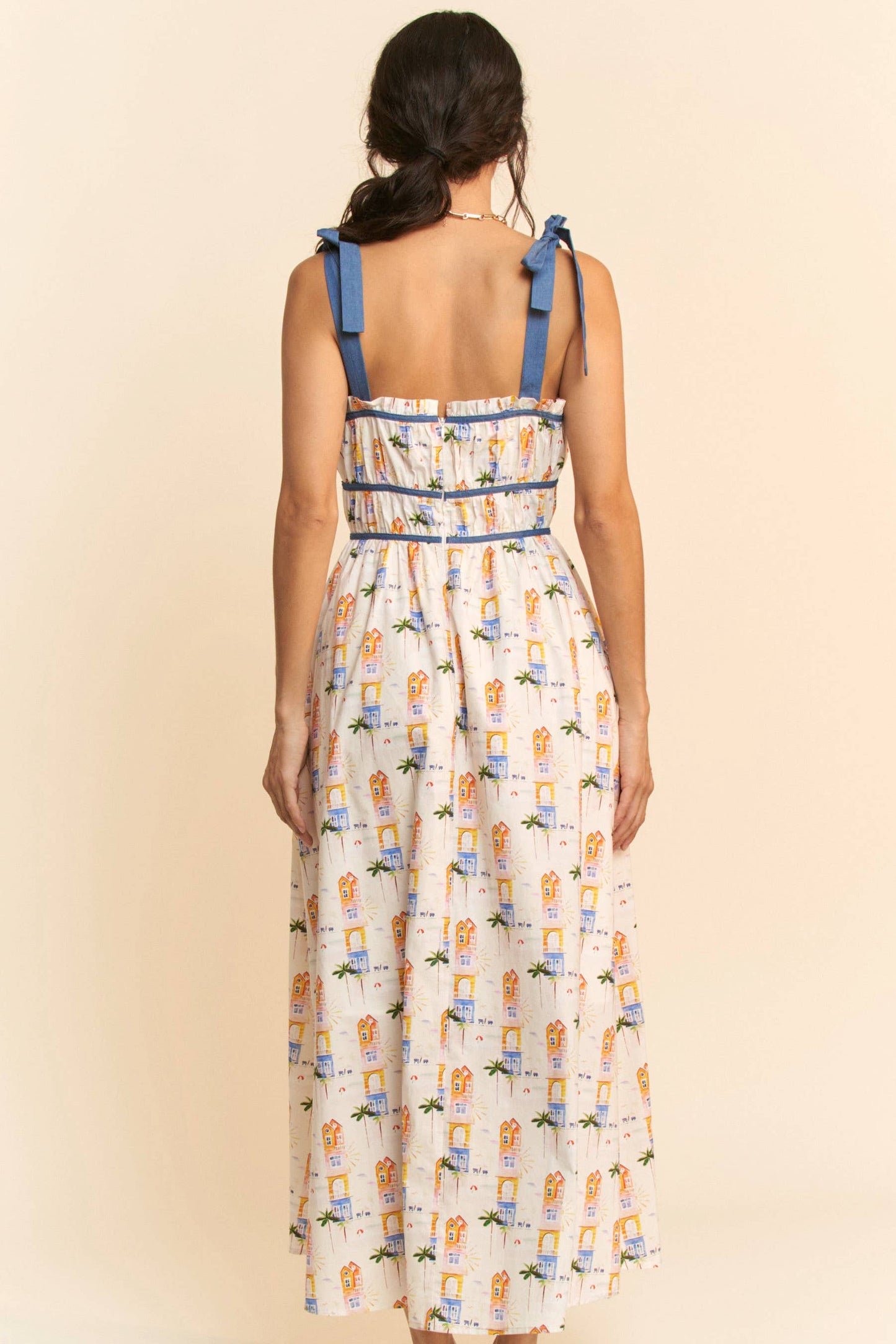 Davi Ribbon Maxi Dress