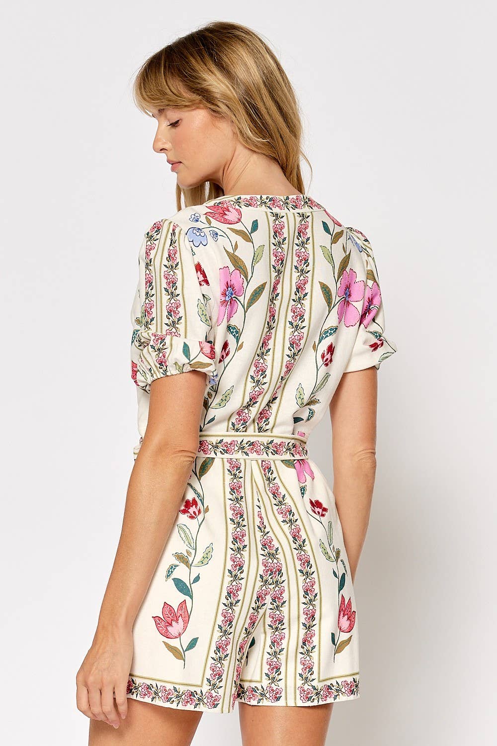 Allie Printed Romper