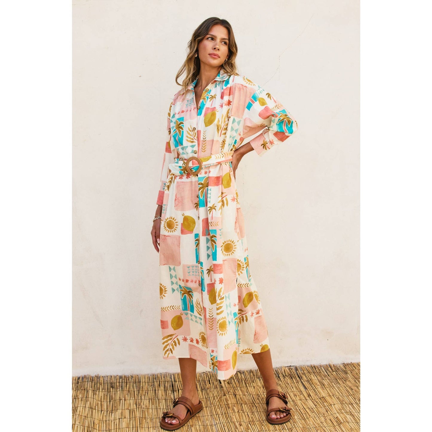Davina Moroccan Shirt Dress
