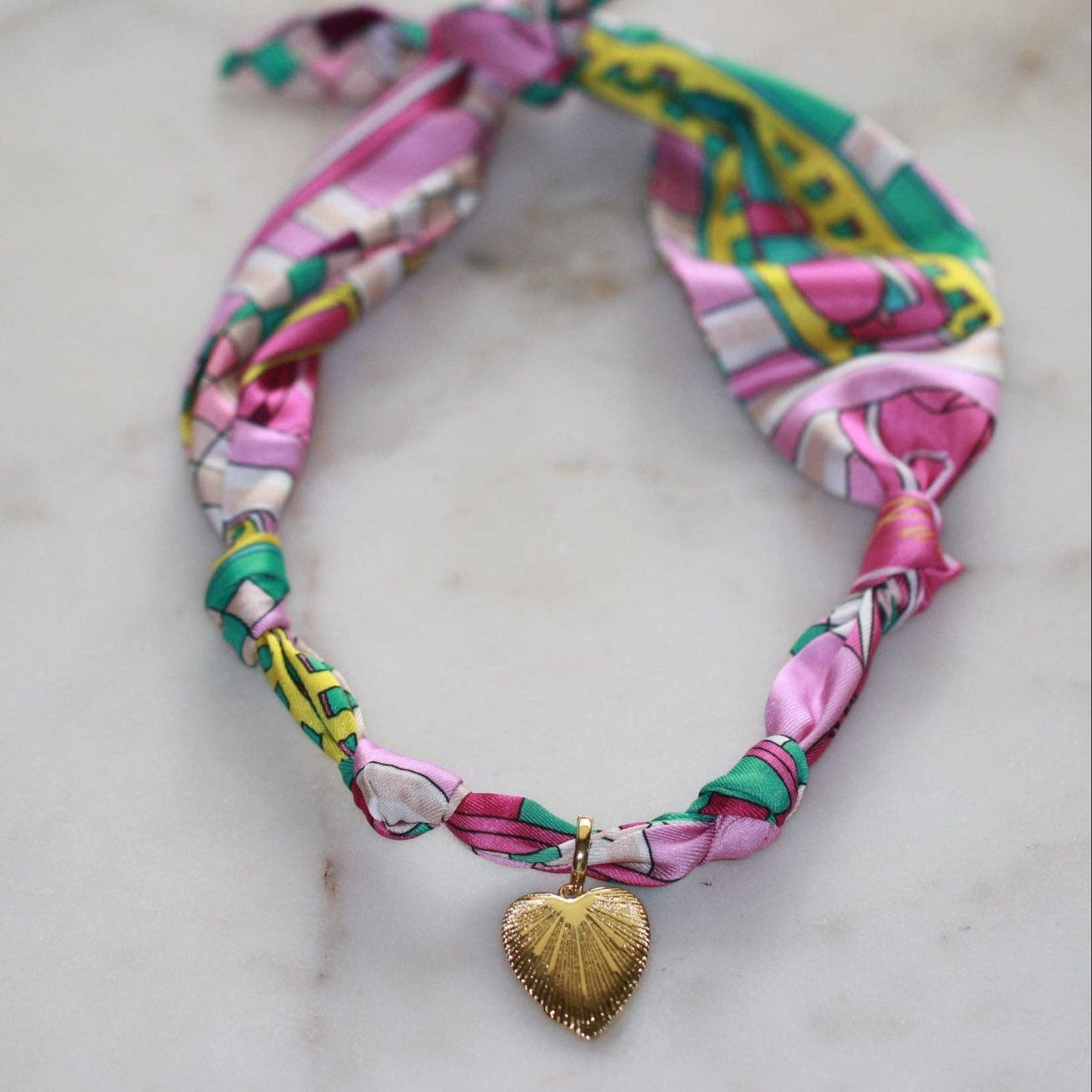 Pretty in Purples Scarf Necklace - Limited Edition