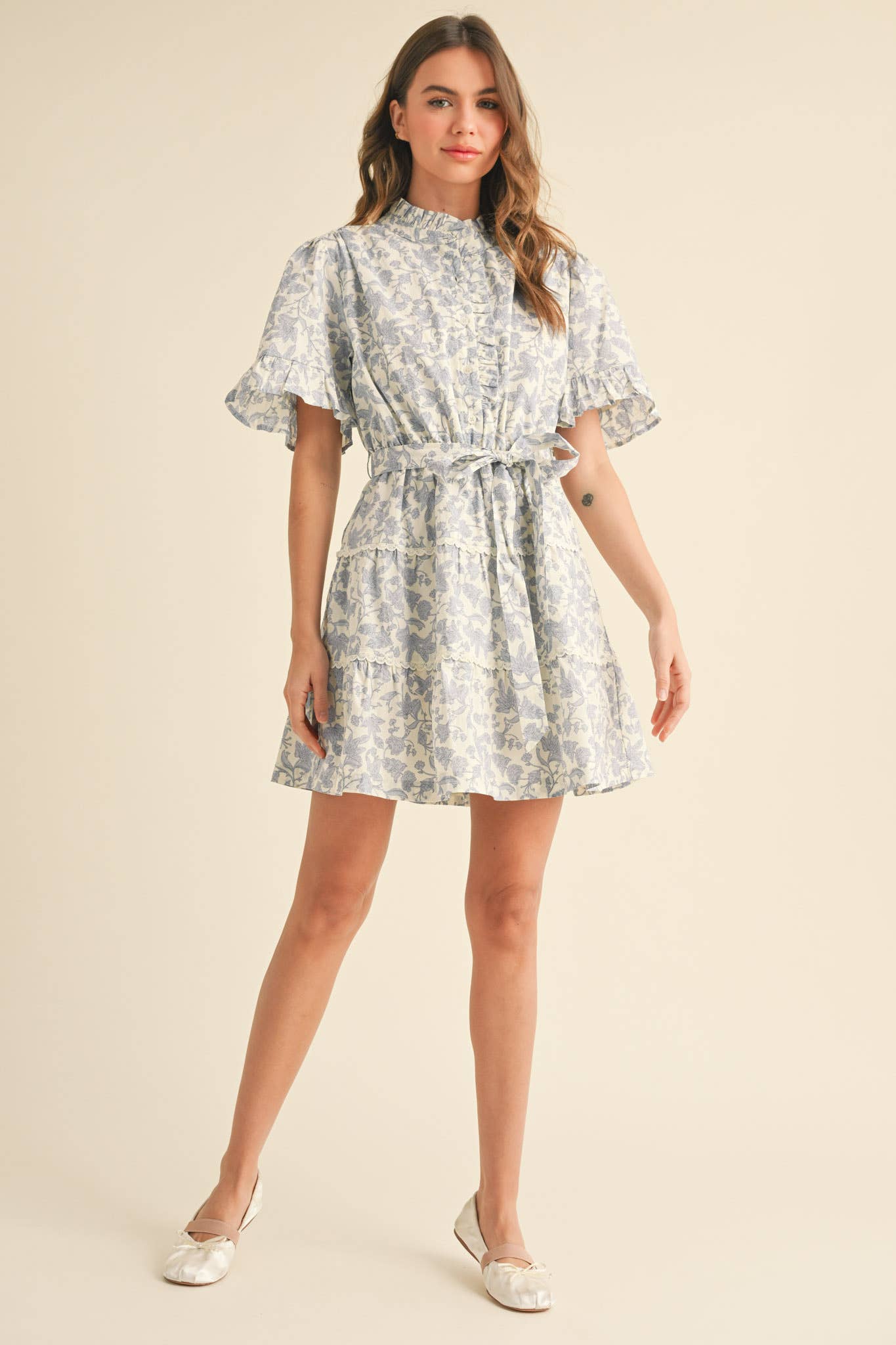 Front Porch Floral Dress