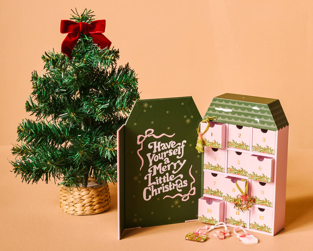 Classic Christmas Ornament Advent Calendar