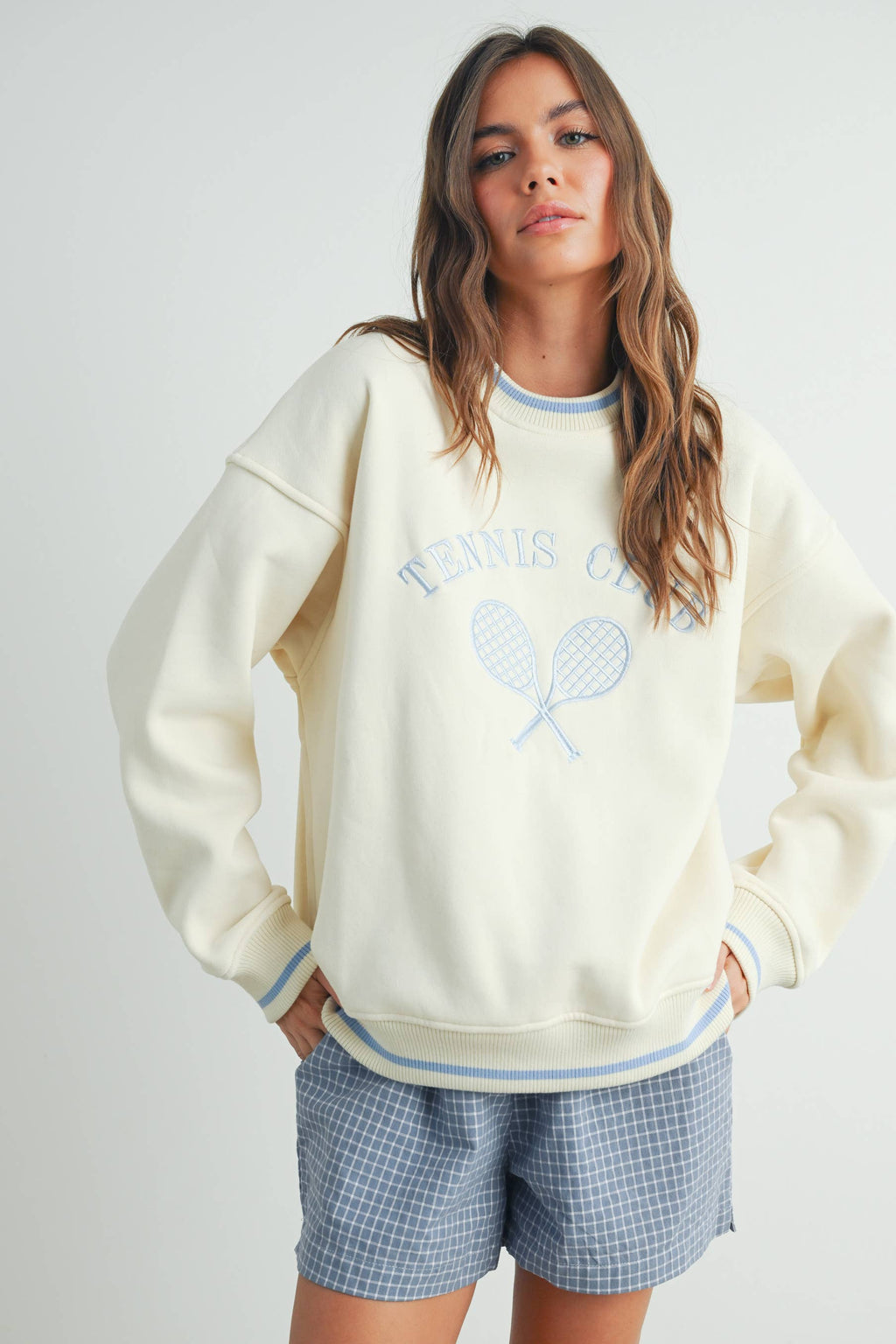 Erin Tennis Club Multicolored Sweatshirt