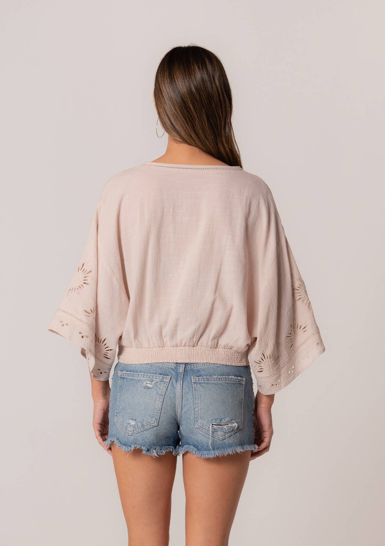 Evan Eyelet Embroidered Blouse