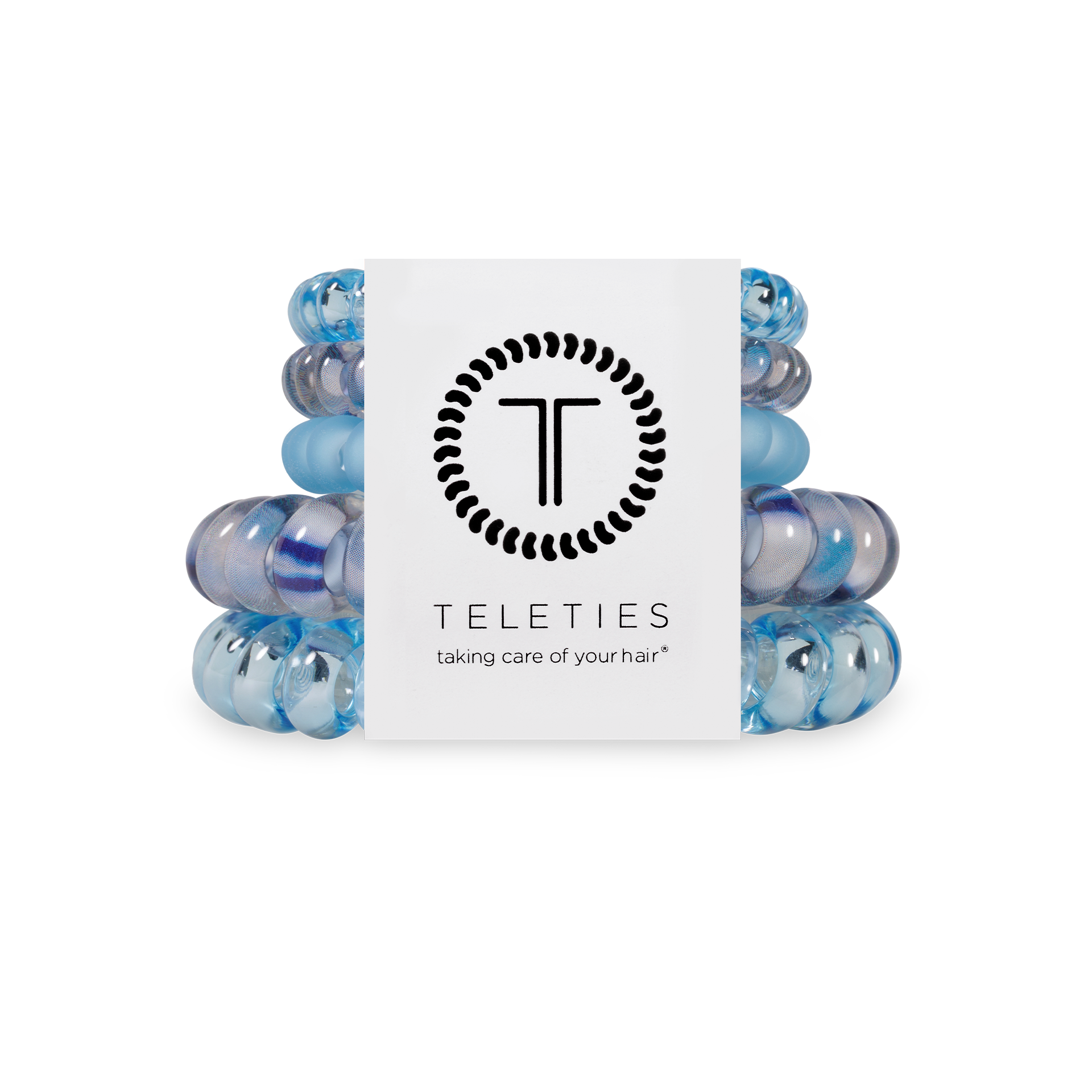 Spiral Hair Coils | Mix Pack | Blue Lagoon