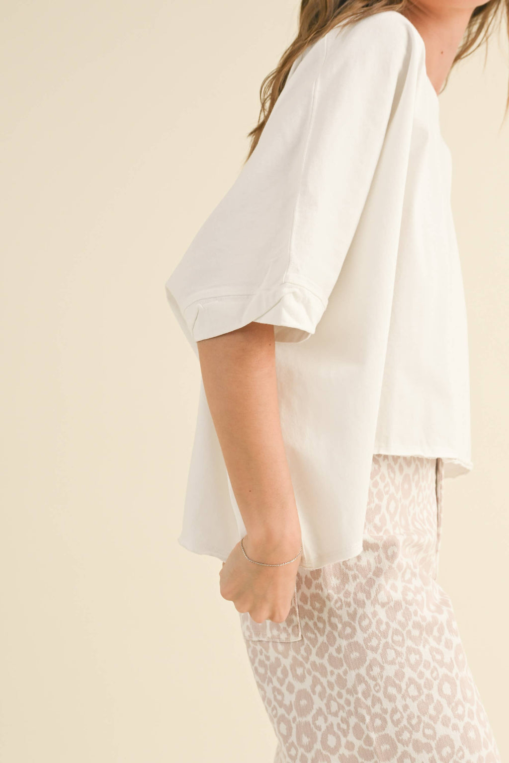 Eden Bye and Wash Oversized Top