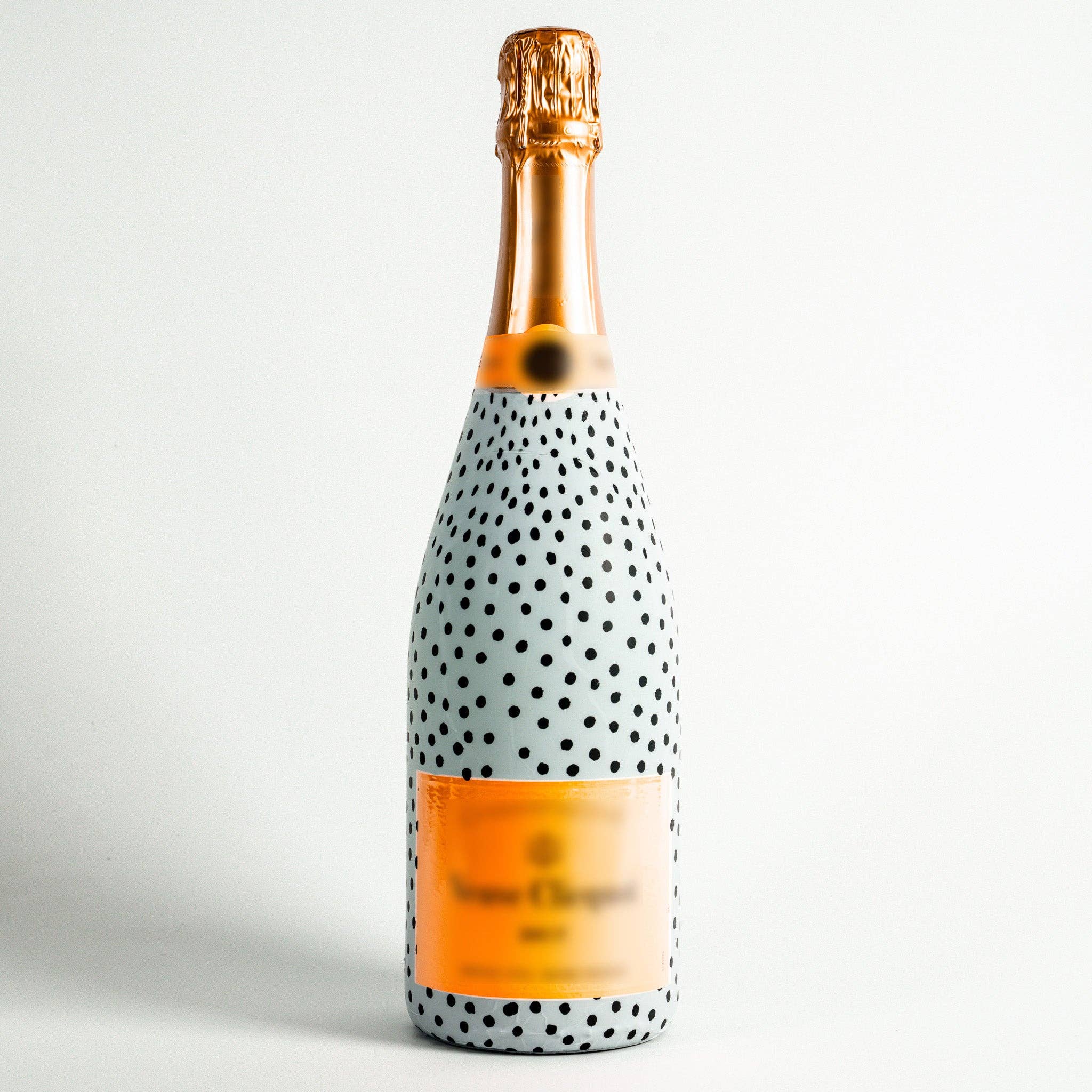 Beau Bottles Black and White Dots – Champagne Collection