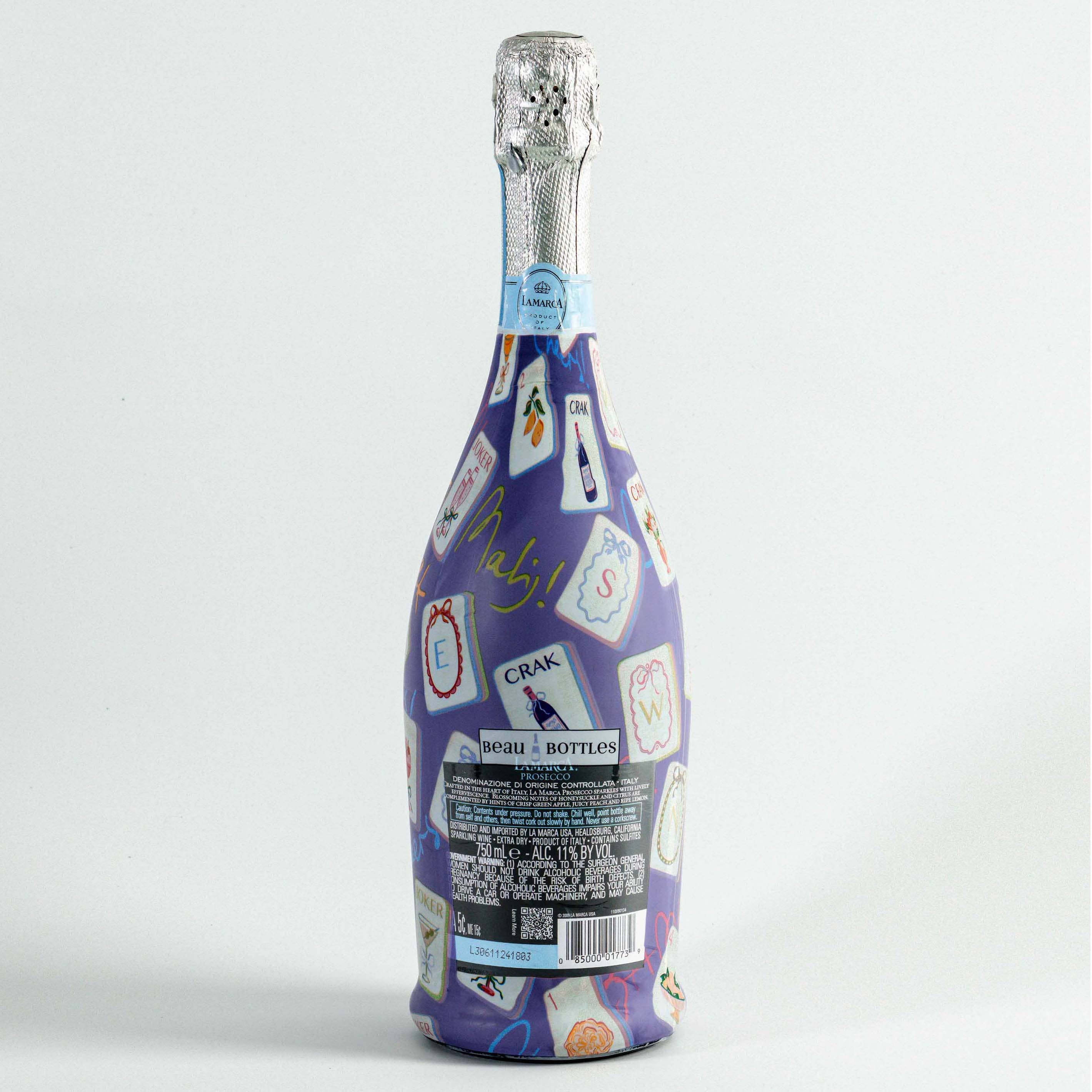 Beau Bottles Purple Mahjong- Prosecco Collection