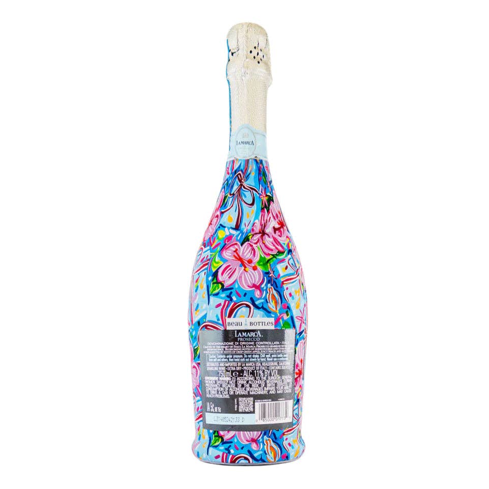Beau Bottles Preppy Happy Birthday Brushed Presents- Prosecco Collection