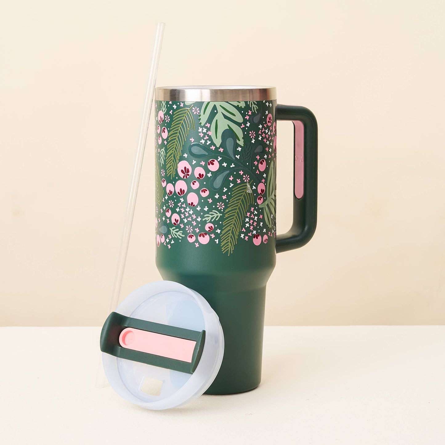 Take Me Everywhere Tumbler-Jolly Sprig Green