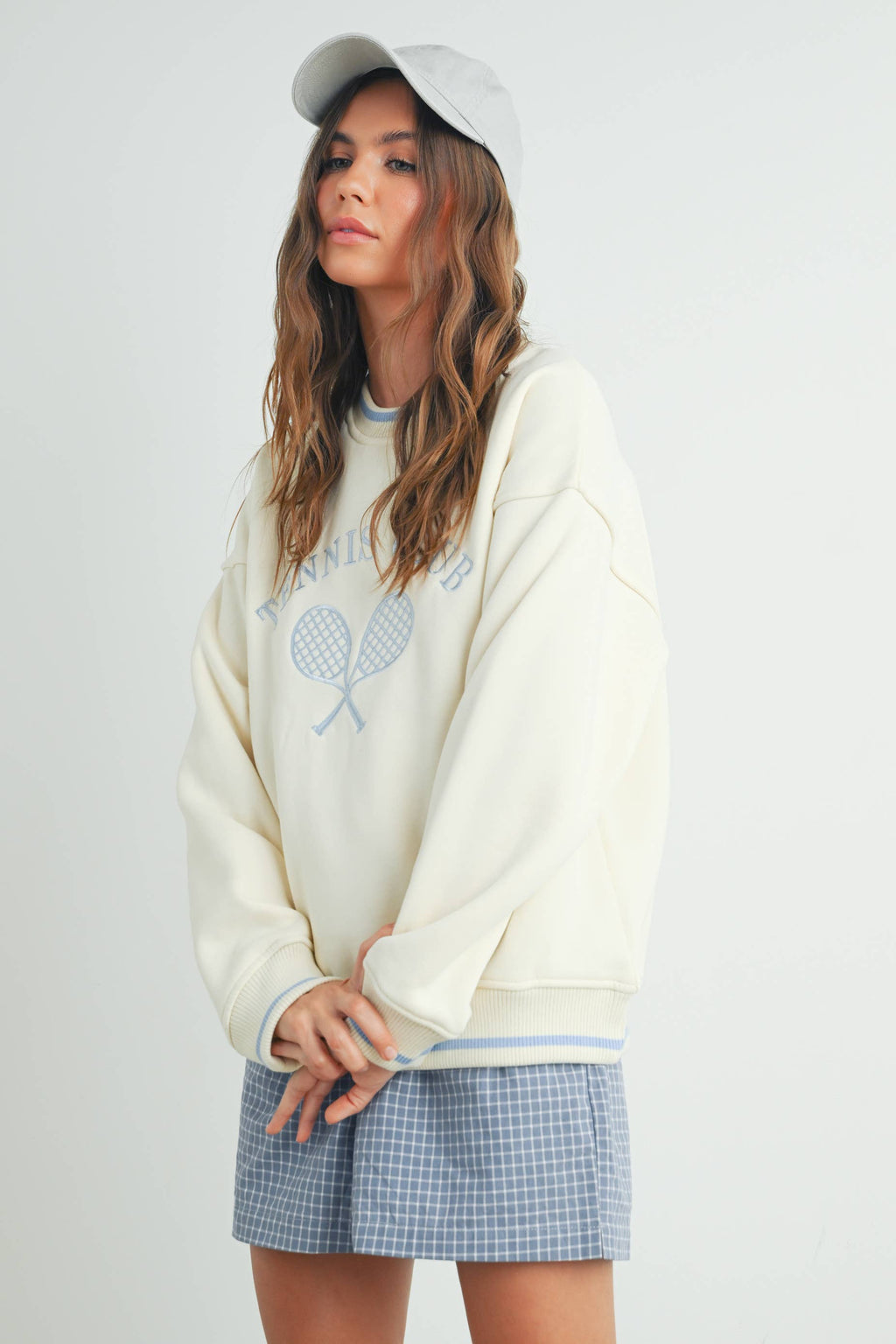 Erin Tennis Club Multicolored Sweatshirt