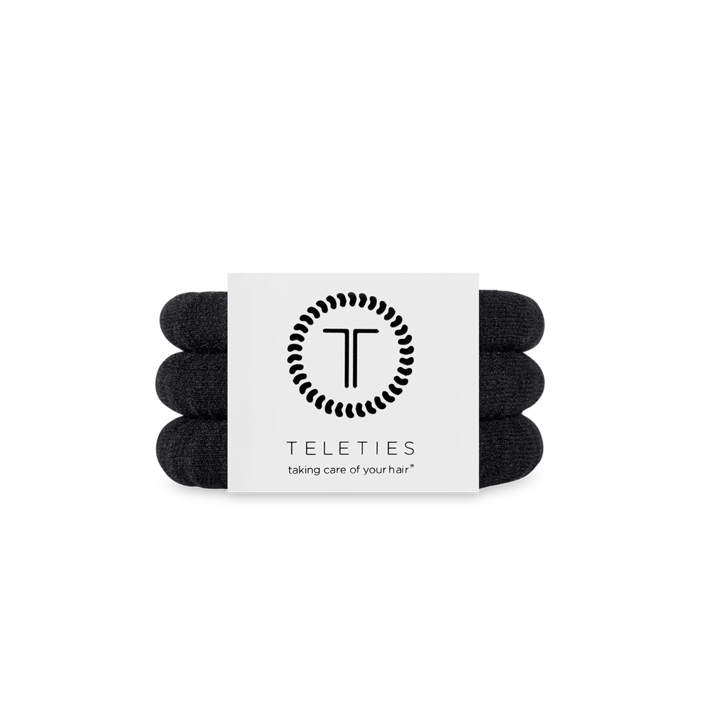 Nylon Hair Ties | Small | Jet Black