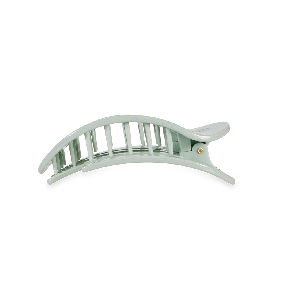 Flat Round Hair Clip | Medium | Dew Drop