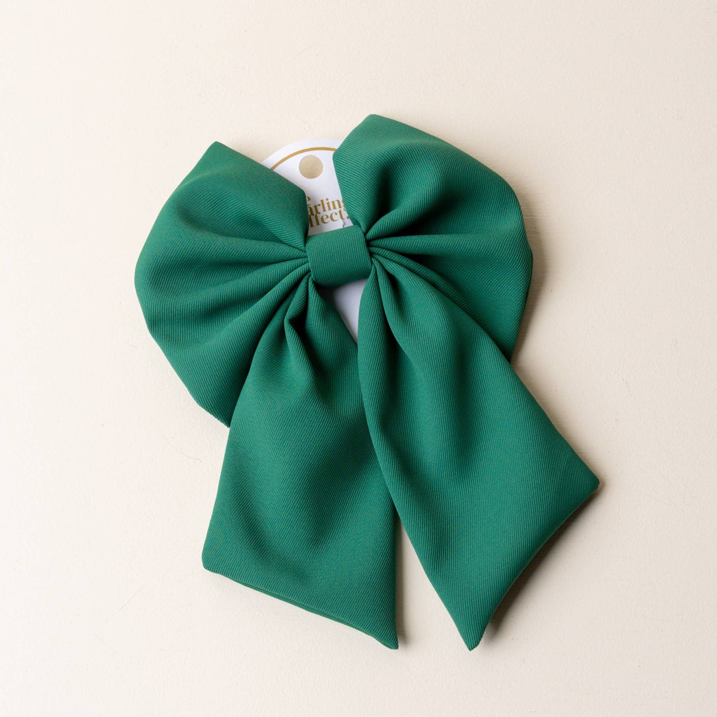 Classic Hair Bow-Green