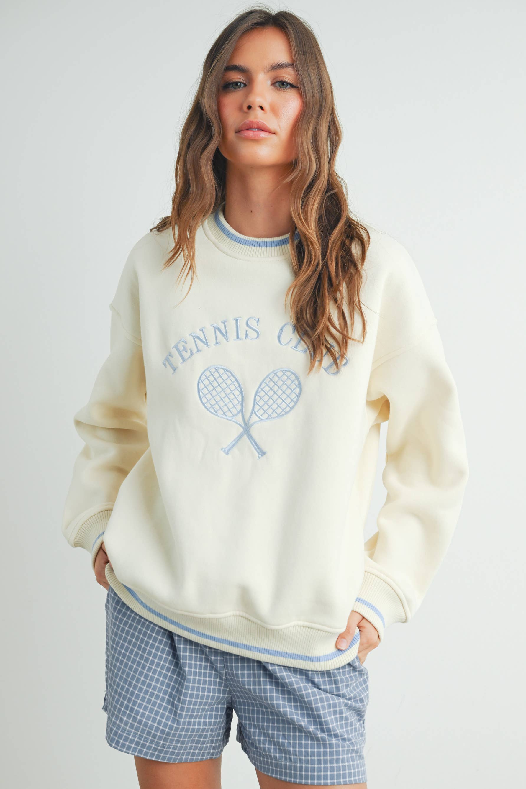 Erin Tennis Club Multicolored Sweatshirt