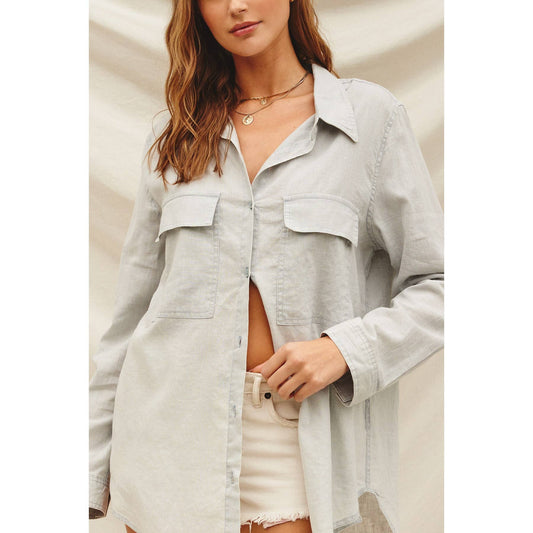 Eloise Linen Blend Relaxed Shirt