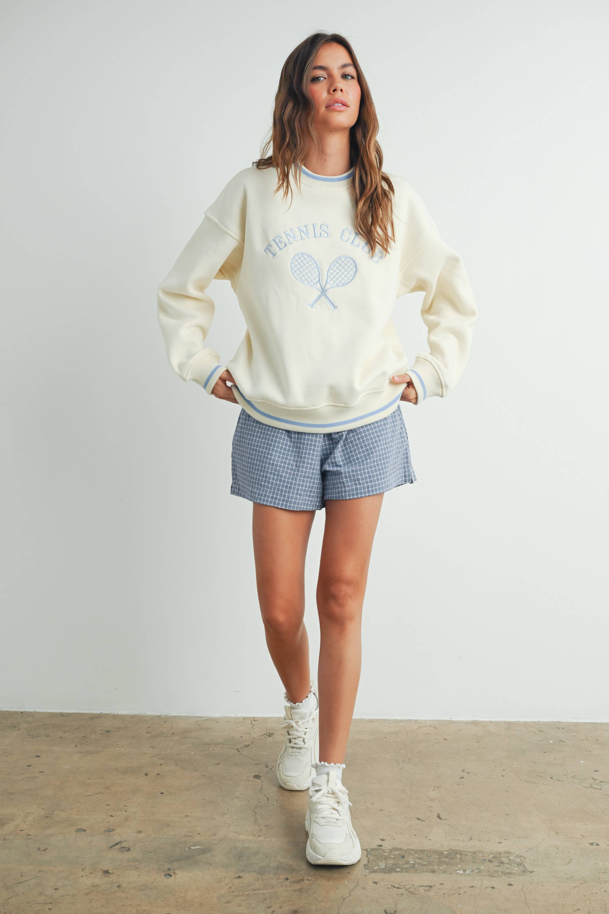 Erin Tennis Club Multicolored Sweatshirt