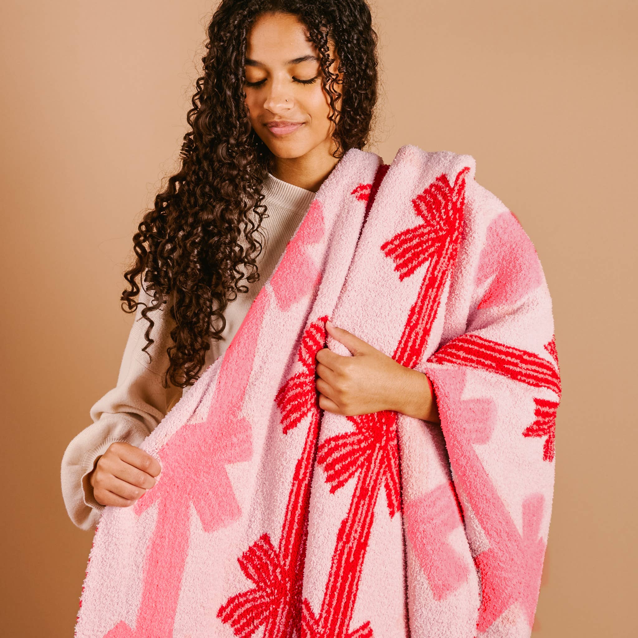 Cozy Dreams Luxe Blanket-Ribbons & Bows