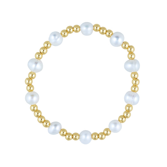 Ariel Pearl Beaded Bracelet