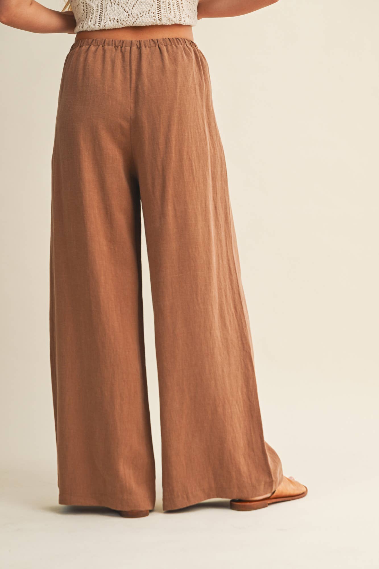 Waist Tuck Rattan Pant