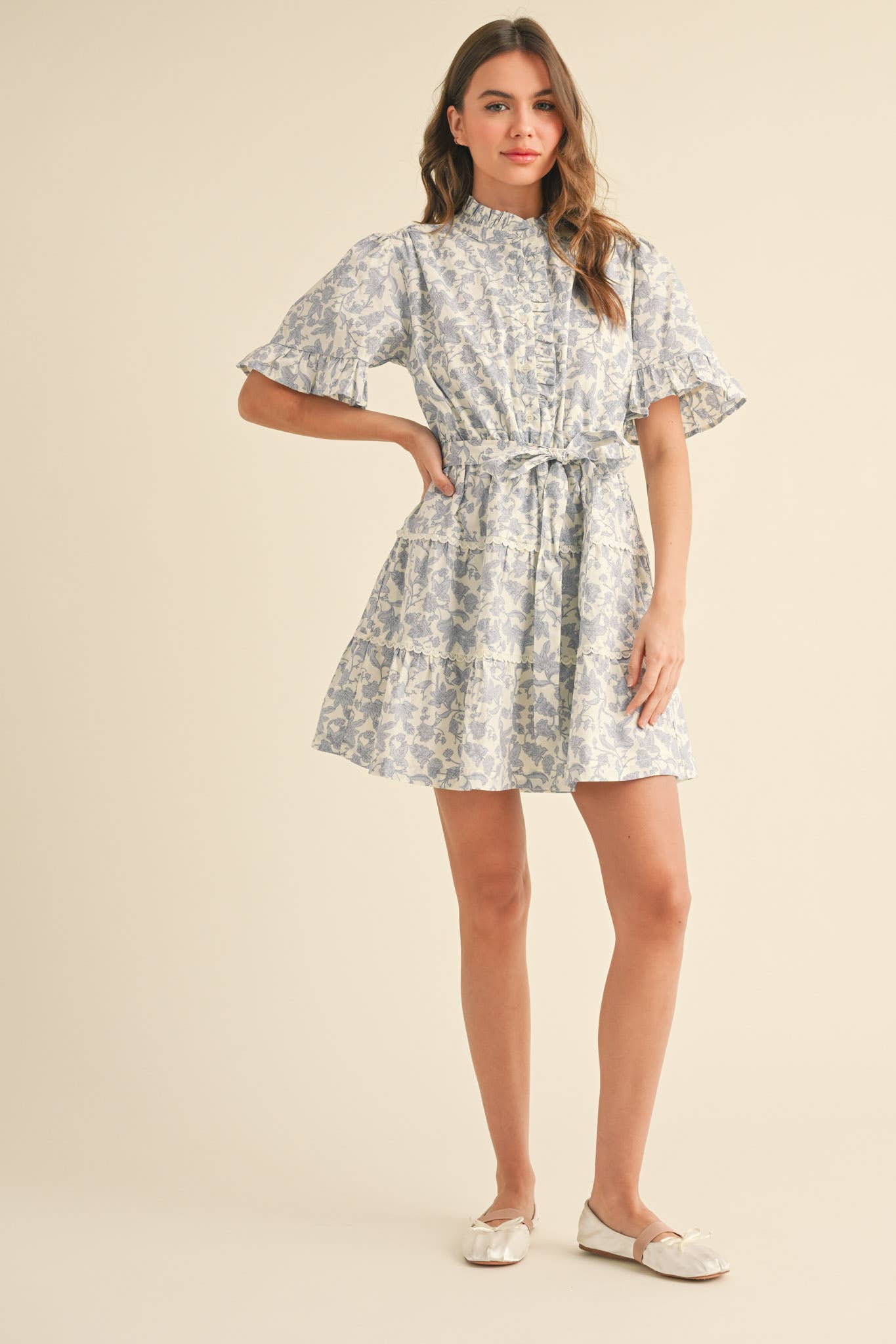 Front Porch Floral Dress