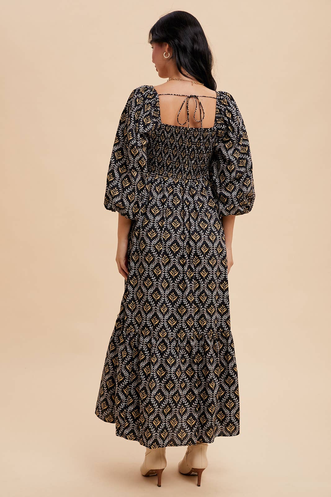 Bold Statement Printed Maxi Dress