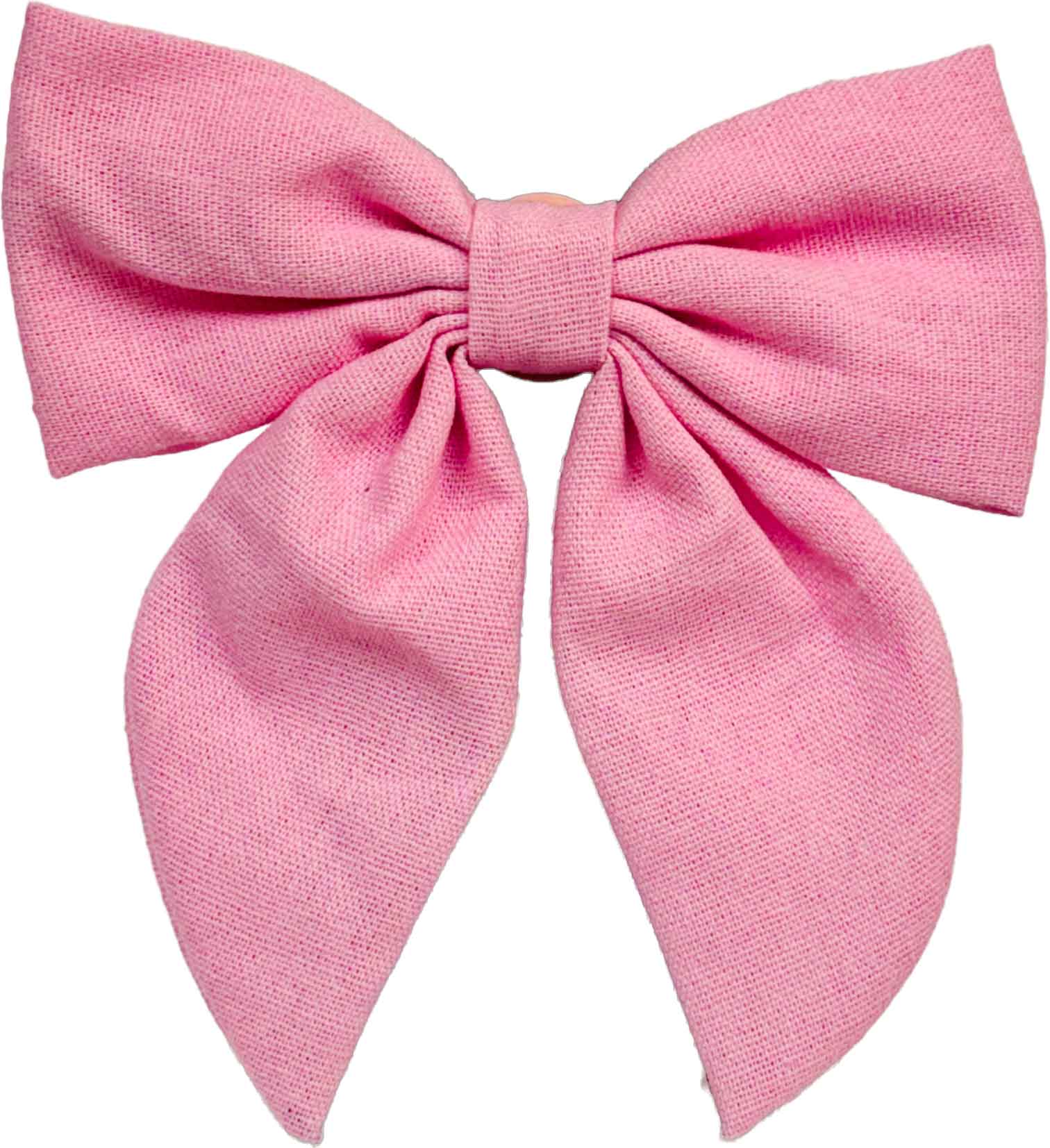 Beau Bottles Blush Pink Linen Bottle Bow