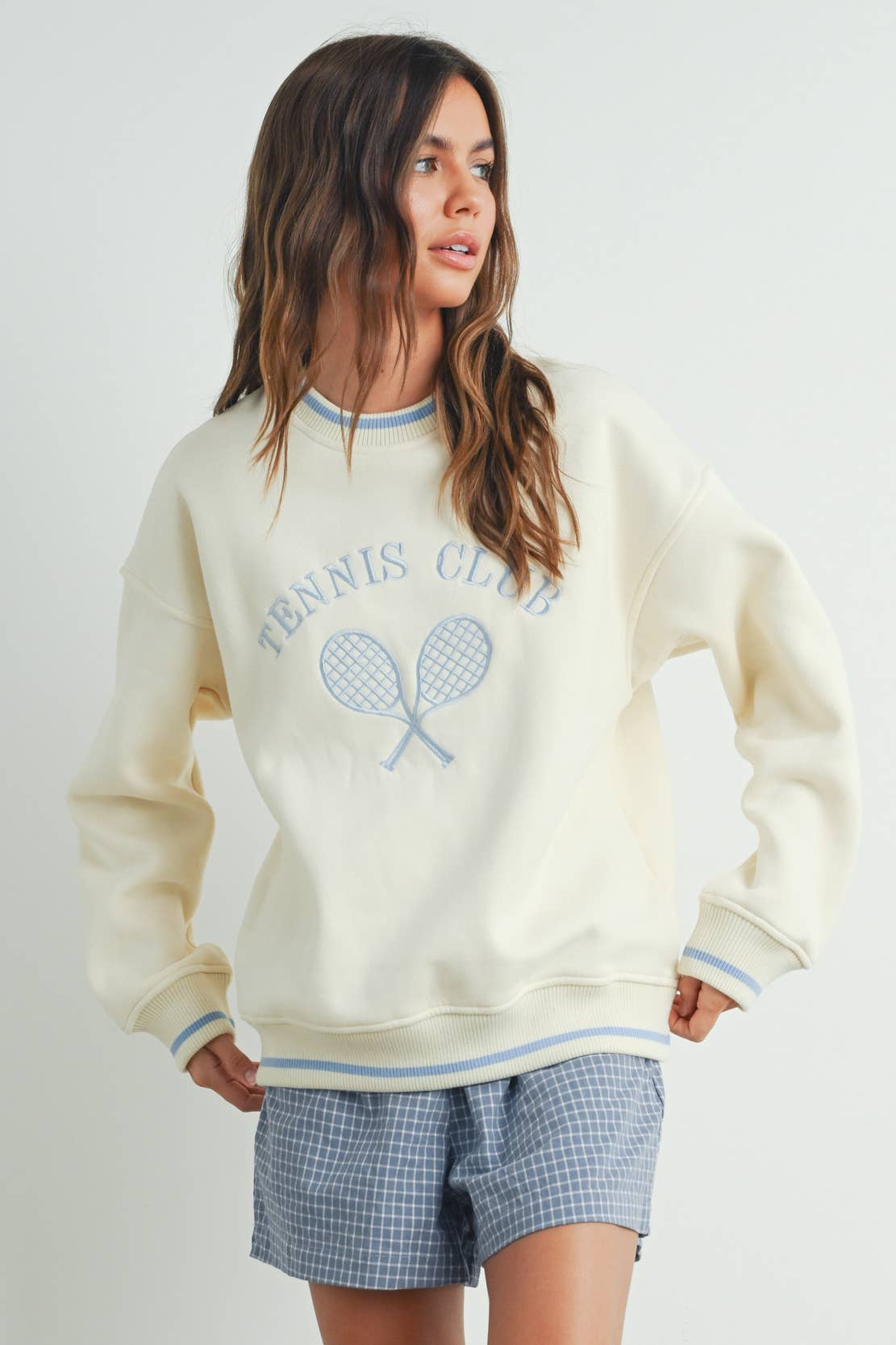 Erin Tennis Club Multicolored Sweatshirt