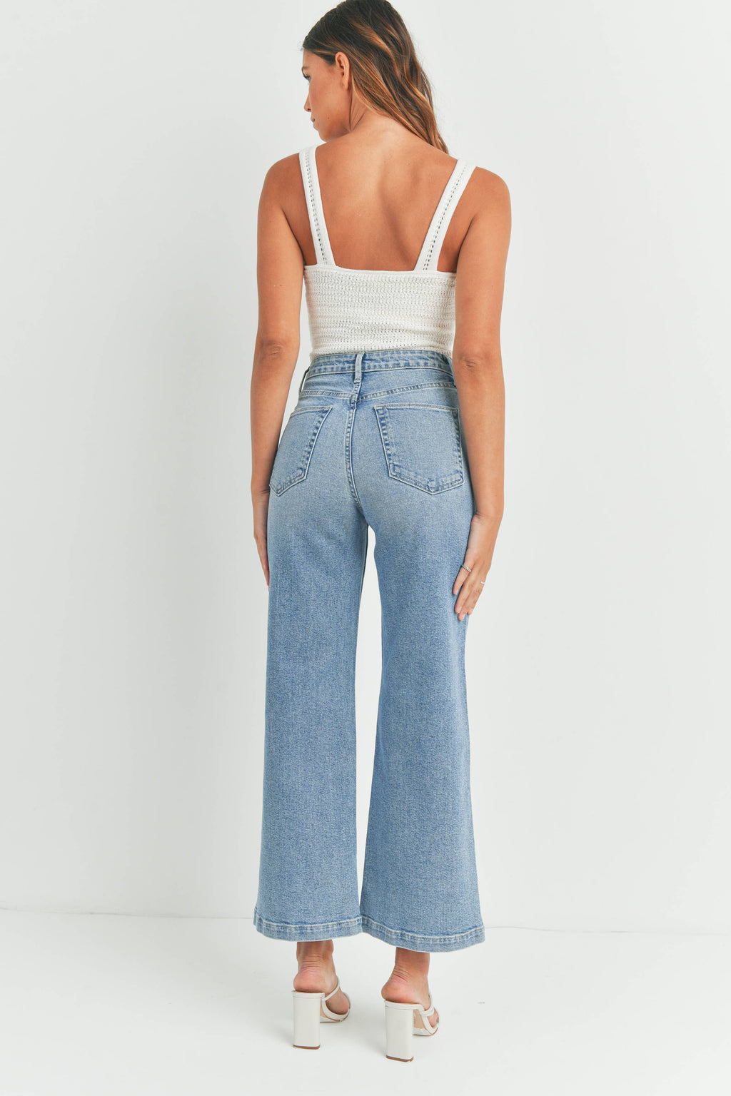 Patch Pocket Wide Leg