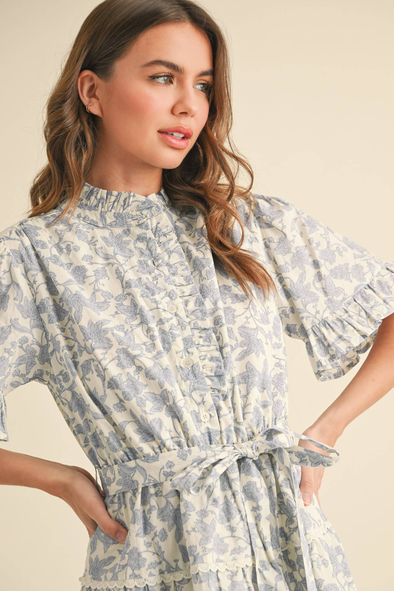 Front Porch Floral Dress