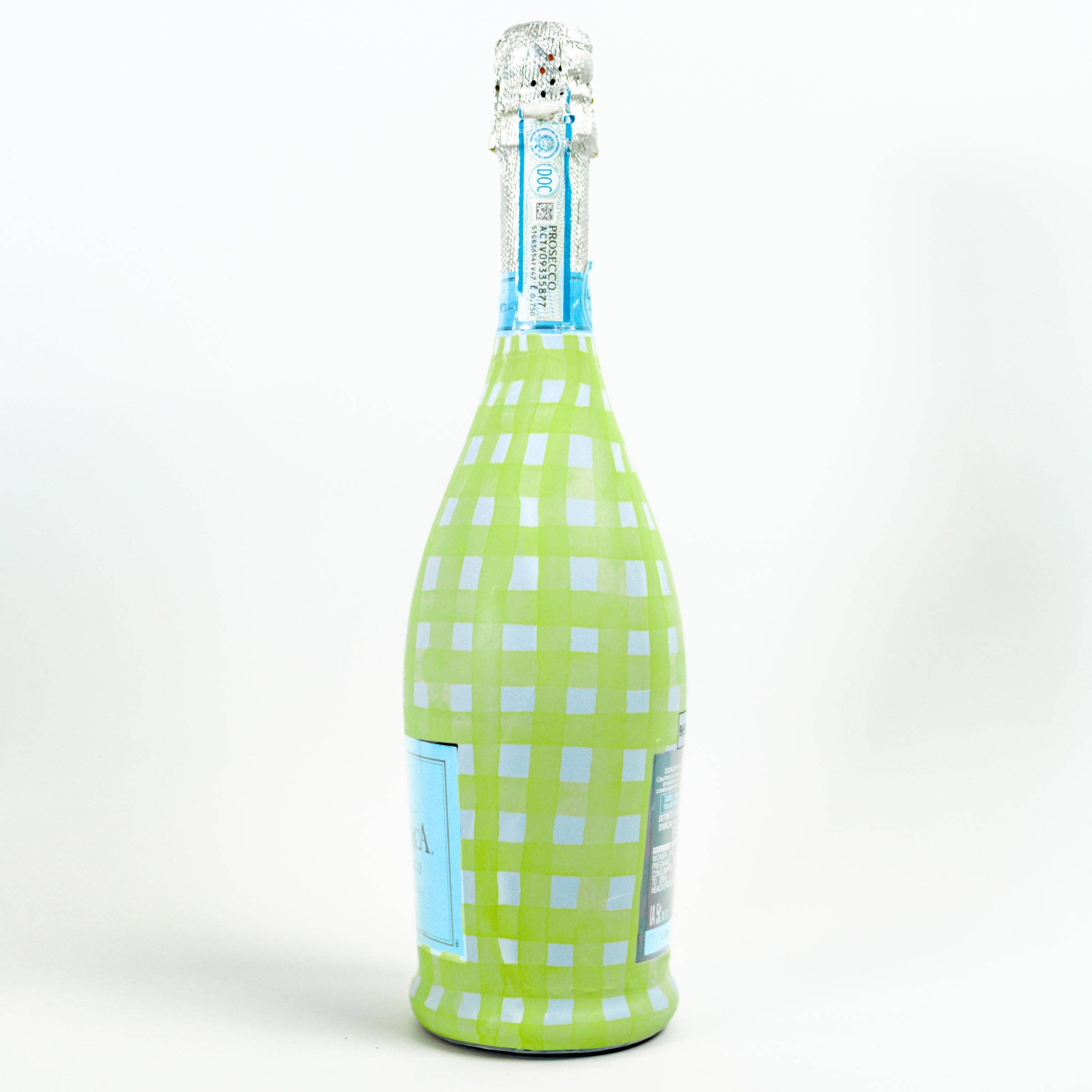 Beau Bottles Matcha Lemonade Picnic Gingham- Prosecco Collection