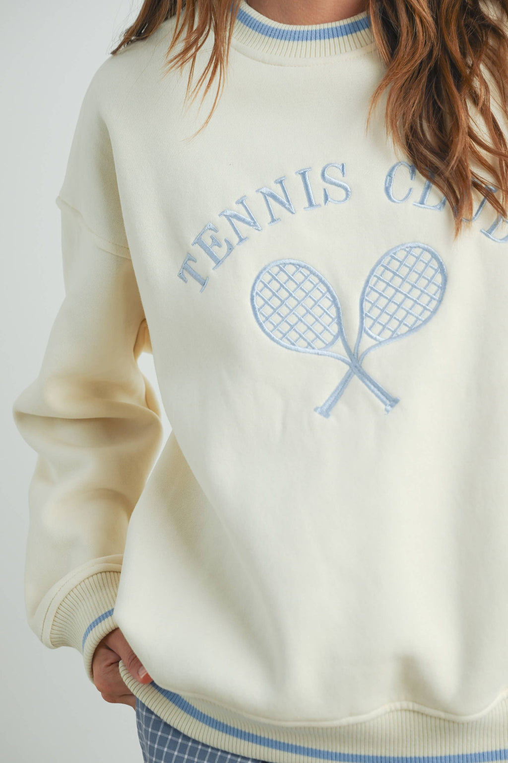 Erin Tennis Club Multicolored Sweatshirt