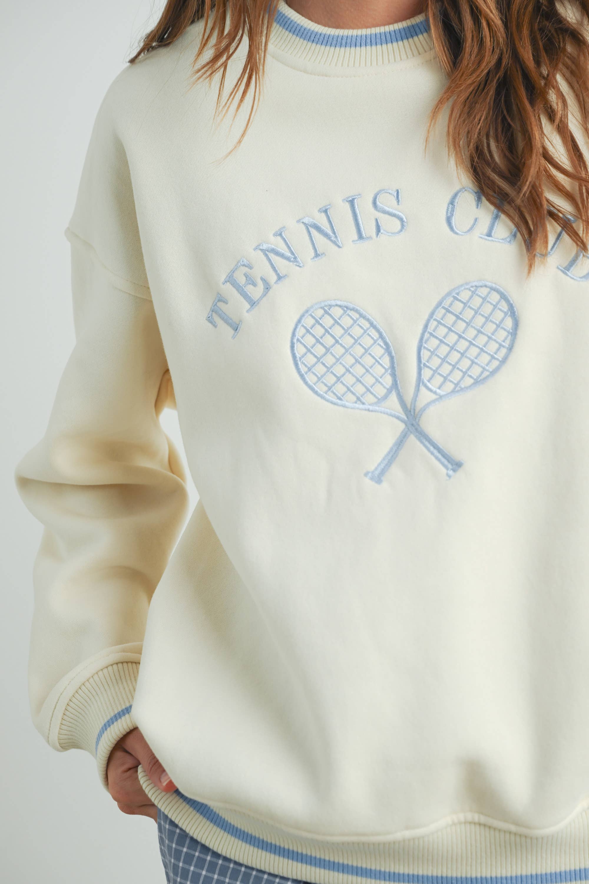 Erin Tennis Club Multicolored Sweatshirt