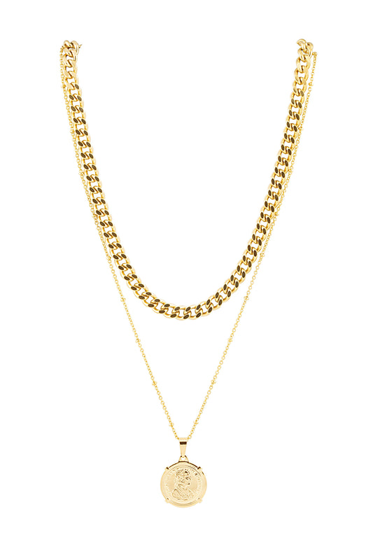 Edina Coin Necklace