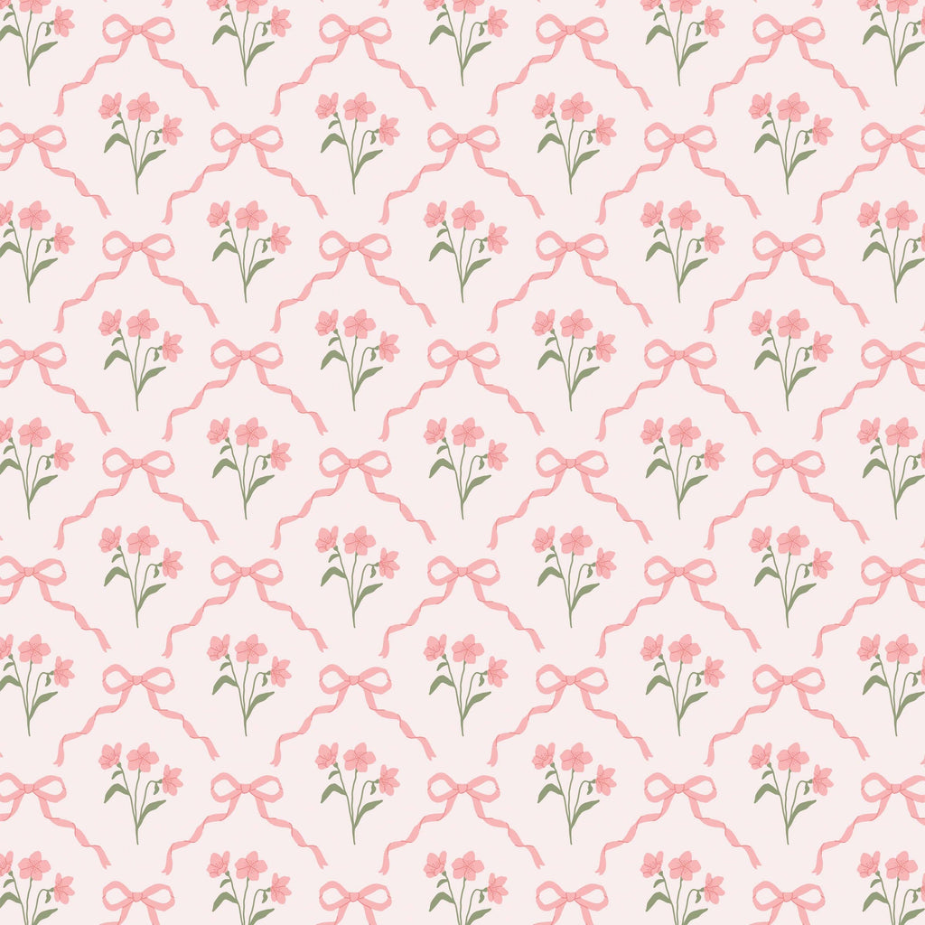 Beau Bottle Pink Bows and Blossoms - Prosecco Collection