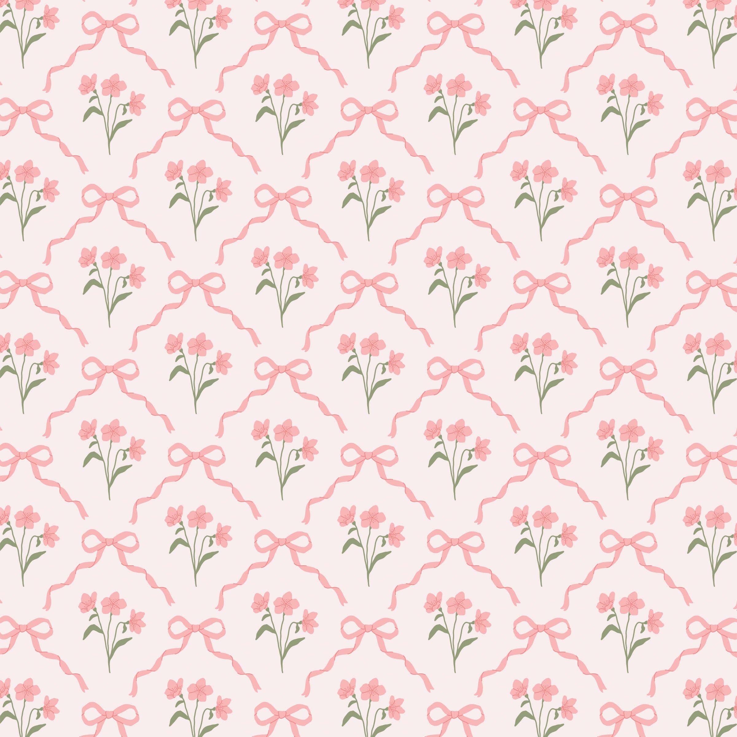 Beau Bottle Pink Bows and Blossoms - Prosecco Collection