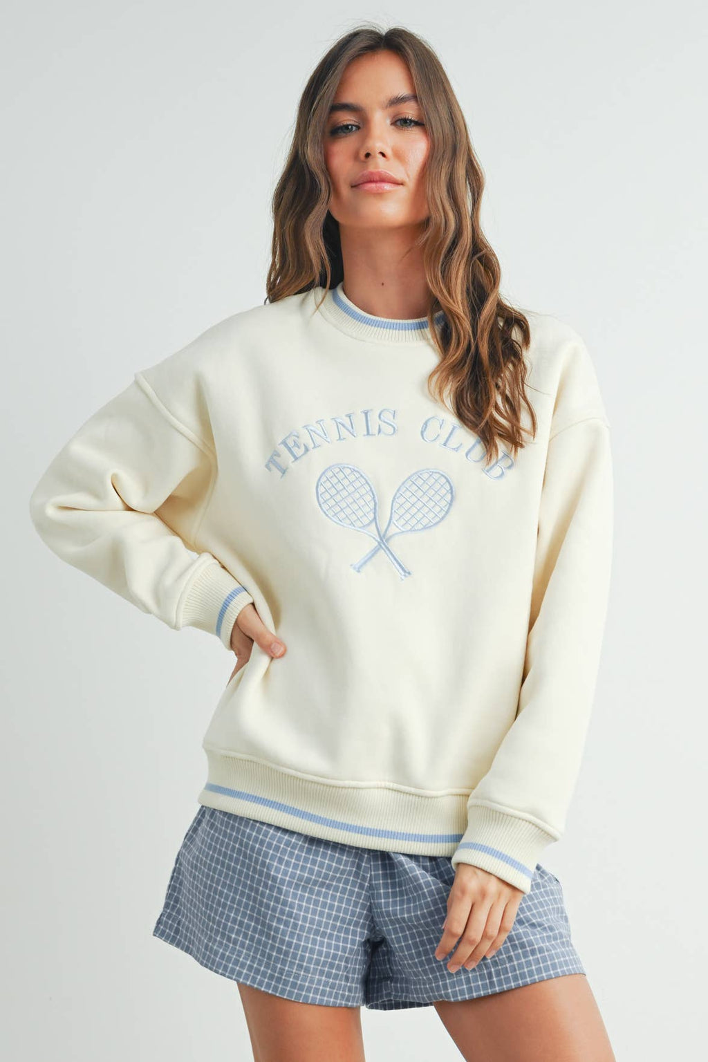 Erin Tennis Club Multicolored Sweatshirt