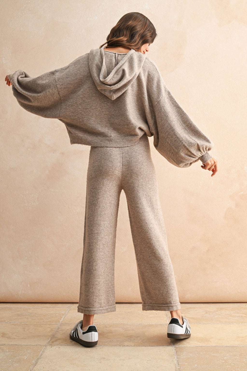 MMT525   HODDIE PULLOVER SWEATER TOP