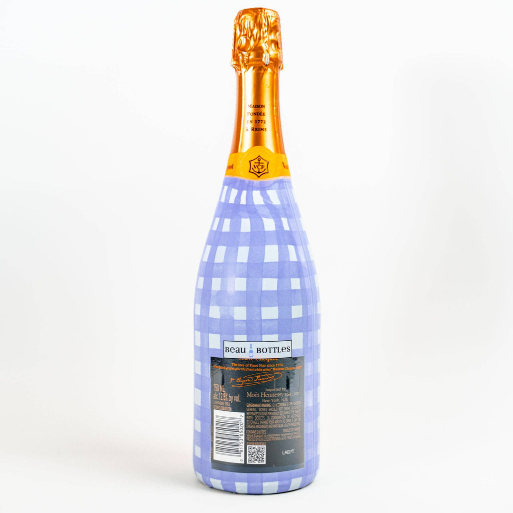 Beau Bottles Lavender Haze Picnic Gingham- Champagne Collection